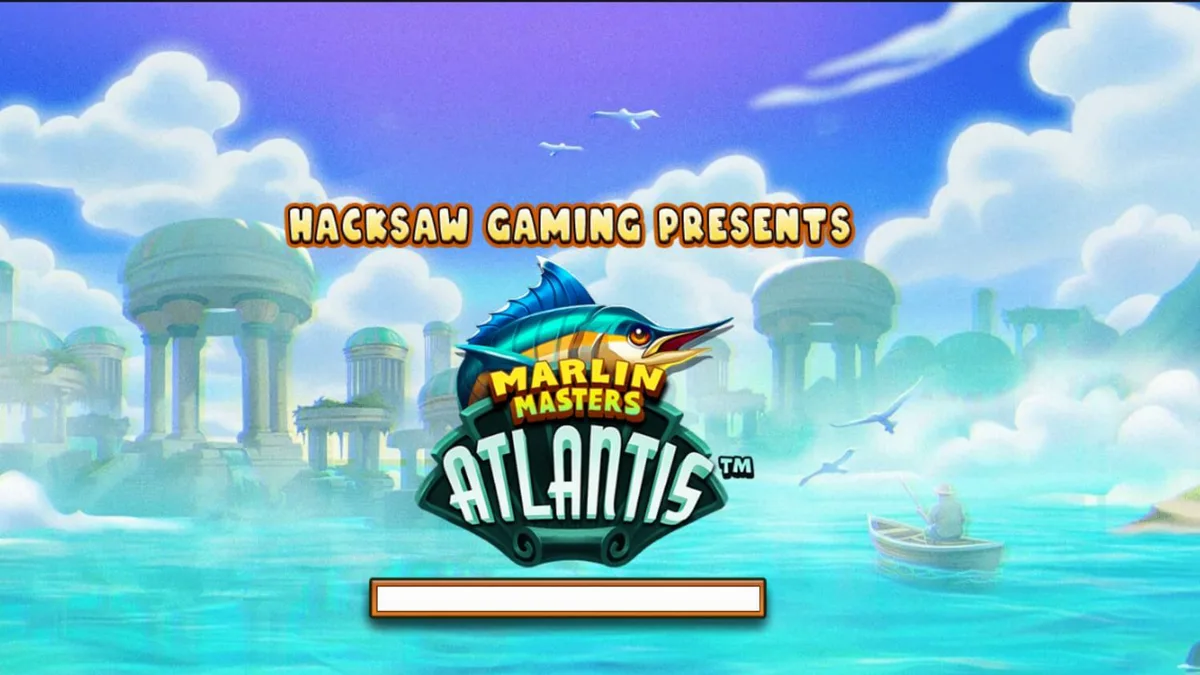 Interface do jogo Marlin Masters Atlantis em um dispositivo móvel